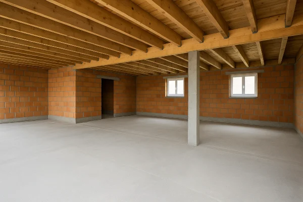 a concrete floor for a new building from Concrete King Dallas in Dallas, TX - Concrete Walkway Installation